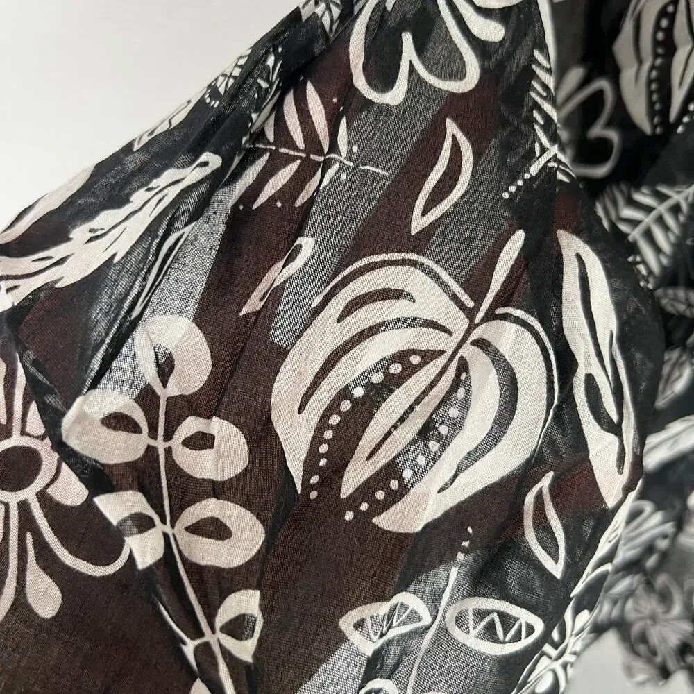 Gudrun Sjoden floral scarf